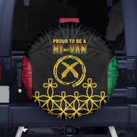 Vanuatu Indipendens Dei Spare Tire Cover Tribal Sand Drawing LT7 - Polynesian Pride