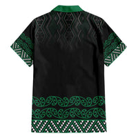 Maori Taniko Patterns Family Matching Long Sleeve Bodycon Dress and Hawaiian Shirt Pounamu Niho Taniwha Mix Paatiki Motifs LT7 - Polynesian Pride