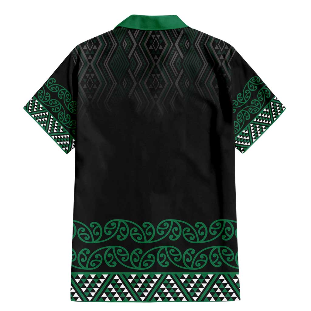 Maori Taniko Patterns Family Matching Mermaid Dress and Hawaiian Shirt Pounamu Niho Taniwha Mix Paatiki Motifs LT7 - Polynesian Pride