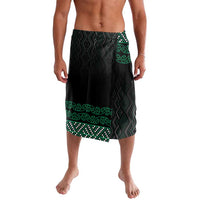 Maori Taniko Patterns Lavalava Pounamu Niho Taniwha Mix Paatiki Motifs LT7 Green - Polynesian Pride