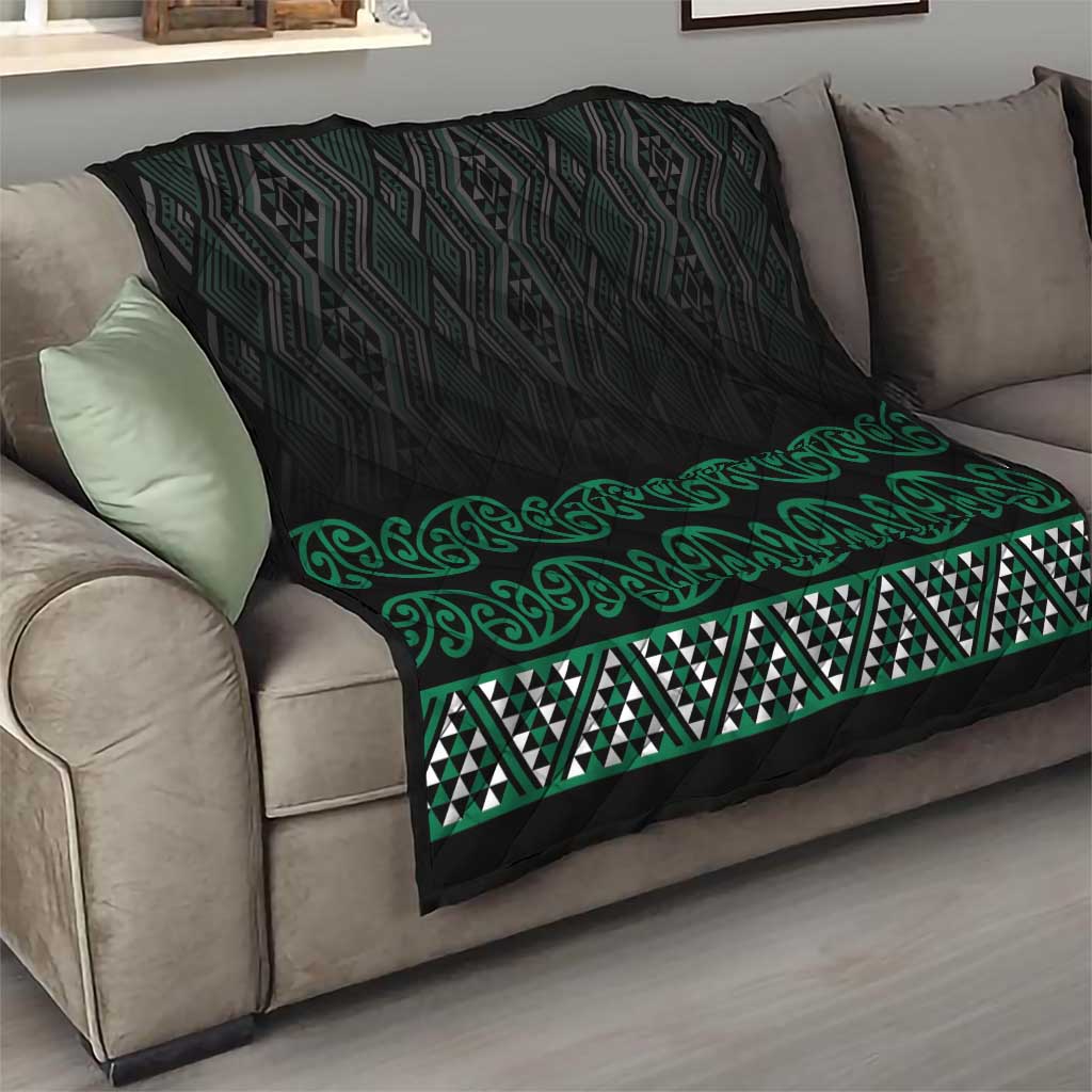 Maori Taniko Patterns Quilt Pounamu Niho Taniwha Mix Paatiki Motifs