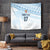 Fiji Rugby Custom Kaiviti Masi Tapestry Turquoise - Polynesian Pride