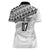 Fiji Rugby Custom Kaiviti Masi Women Polo Shirt Black - Polynesian Pride