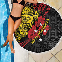 Papua New Guinea 49th Independence Day Beach Blanket Motuan Revareva Bird-of-Paradise LT7 - Polynesian Pride