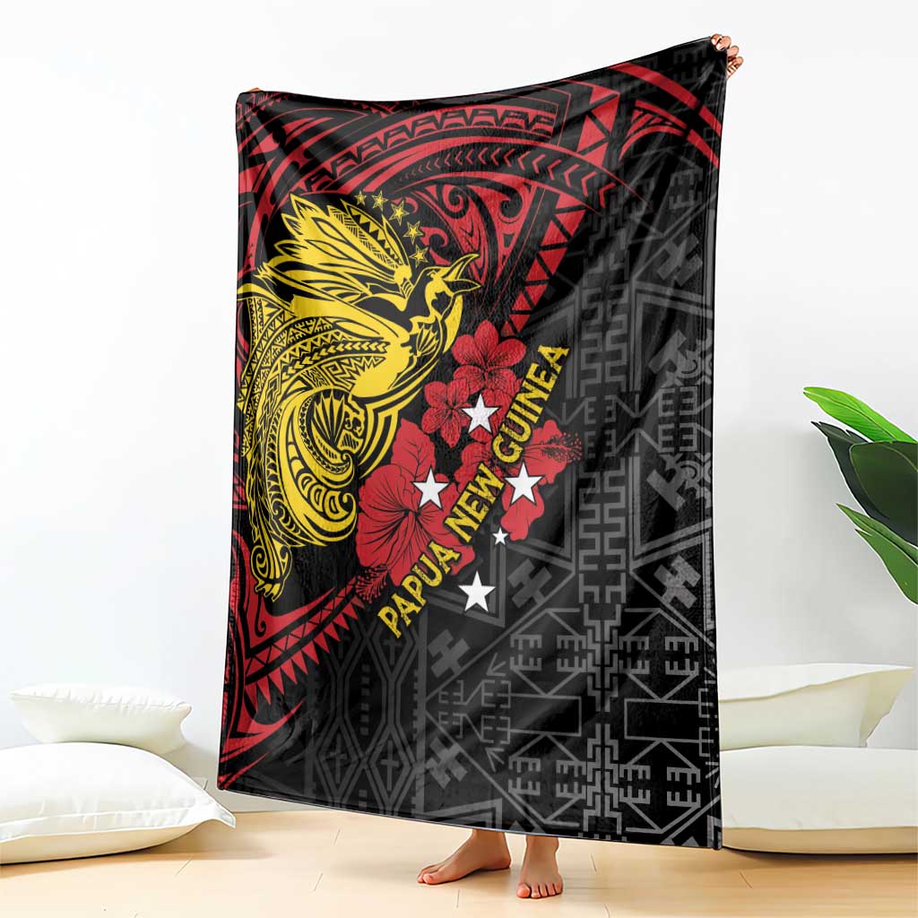 Papua New Guinea 49th Independence Day Blanket Motuan Revareva Bird-of-Paradise LT7 - Polynesian Pride