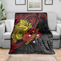Papua New Guinea 49th Independence Day Blanket Motuan Revareva Bird-of-Paradise LT7 - Polynesian Pride