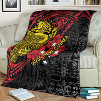 Papua New Guinea 49th Independence Day Blanket Motuan Revareva Bird-of-Paradise LT7 - Polynesian Pride