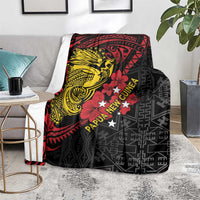 Papua New Guinea 49th Independence Day Blanket Motuan Revareva Bird-of-Paradise LT7 - Polynesian Pride