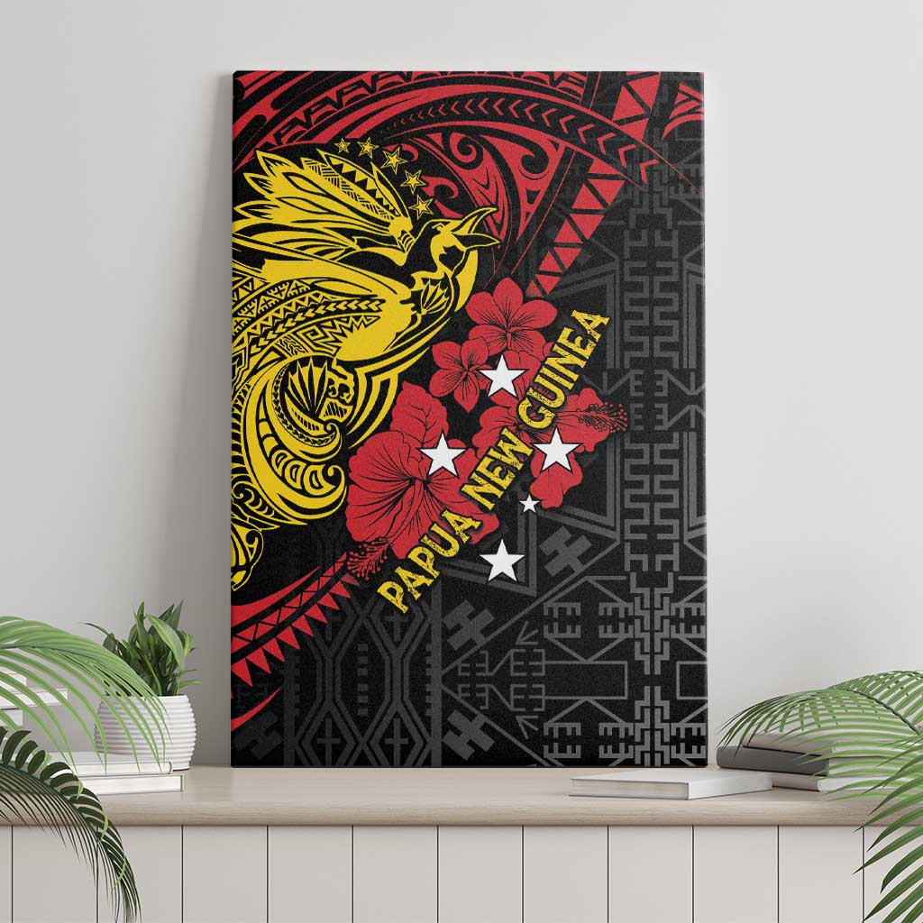Papua New Guinea 49th Independence Day Canvas Wall Art Motuan Revareva Bird-of-Paradise LT7 - Polynesian Pride