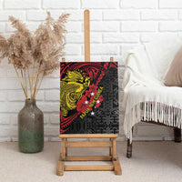 Papua New Guinea 49th Independence Day Canvas Wall Art Motuan Revareva Bird-of-Paradise LT7 - Polynesian Pride