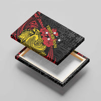 Papua New Guinea 49th Independence Day Canvas Wall Art Motuan Revareva Bird-of-Paradise LT7 - Polynesian Pride