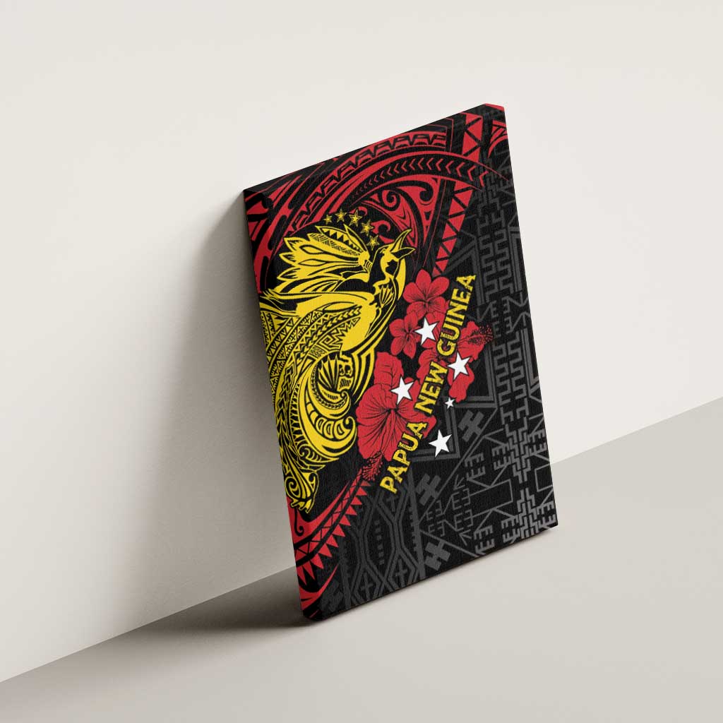Papua New Guinea 49th Independence Day Canvas Wall Art Motuan Revareva Bird-of-Paradise LT7 - Polynesian Pride