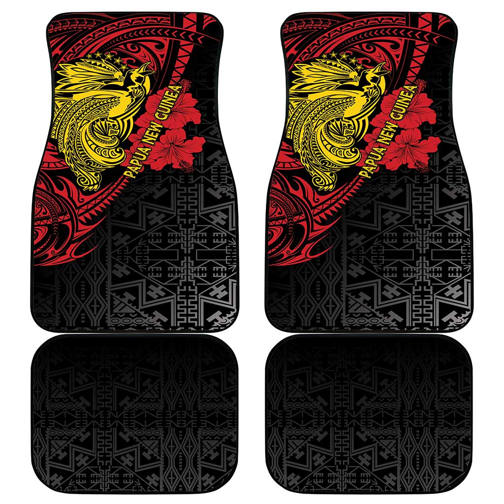 Papua New Guinea 49th Independence Day Car Mats Motuan Revareva Bird-of-Paradise LT7 - Polynesian Pride
