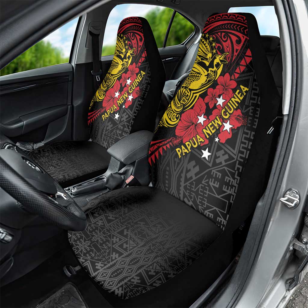 Papua New Guinea 49th Independence Day Car Seat Cover Motuan Revareva Bird-of-Paradise LT7 - Polynesian Pride