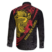 Papua New Guinea 49th Independence Day Family Matching Puletasi and Hawaiian Shirt Motuan Revareva Bird-of-Paradise LT7 - Polynesian Pride