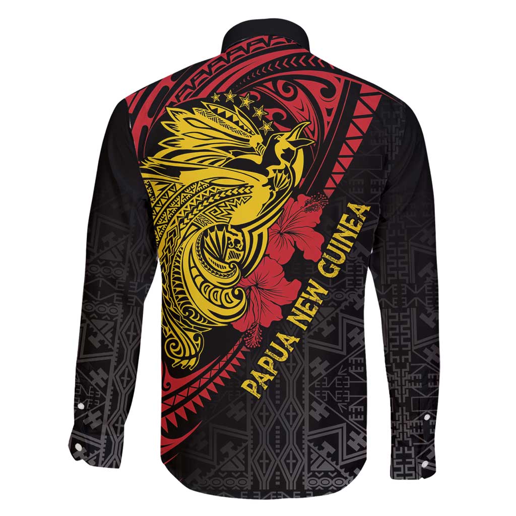 Papua New Guinea 49th Independence Day Family Matching Summer Maxi Dress and Hawaiian Shirt Motuan Revareva Bird-of-Paradise LT7 - Polynesian Pride