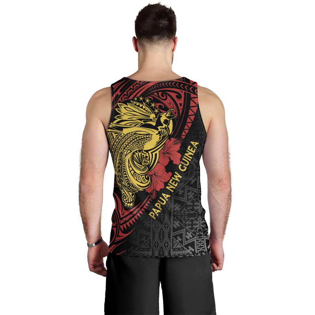 Papua New Guinea 49th Independence Day Men Tank Top Motuan Revareva Bird-of-Paradise LT7 - Polynesian Pride