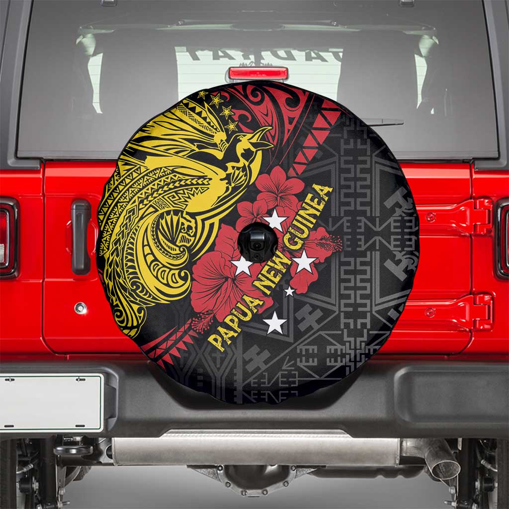 Papua New Guinea 49th Independence Day Spare Tire Cover Motuan Revareva Bird-of-Paradise LT7 - Polynesian Pride