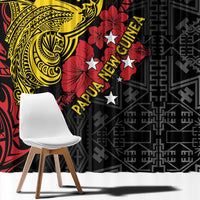 Papua New Guinea 49th Independence Day Window Curtain Motuan Revareva Bird-of-Paradise LT7 - Polynesian Pride