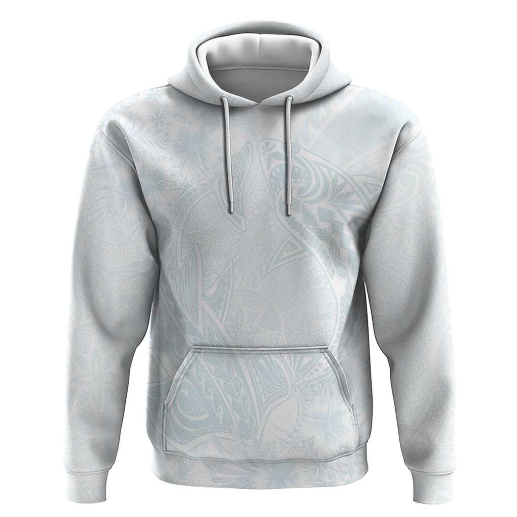 Polynesia Hoodie Sharks Duo Tropical Off White LT7 Pullover Hoodie White - Polynesian Pride