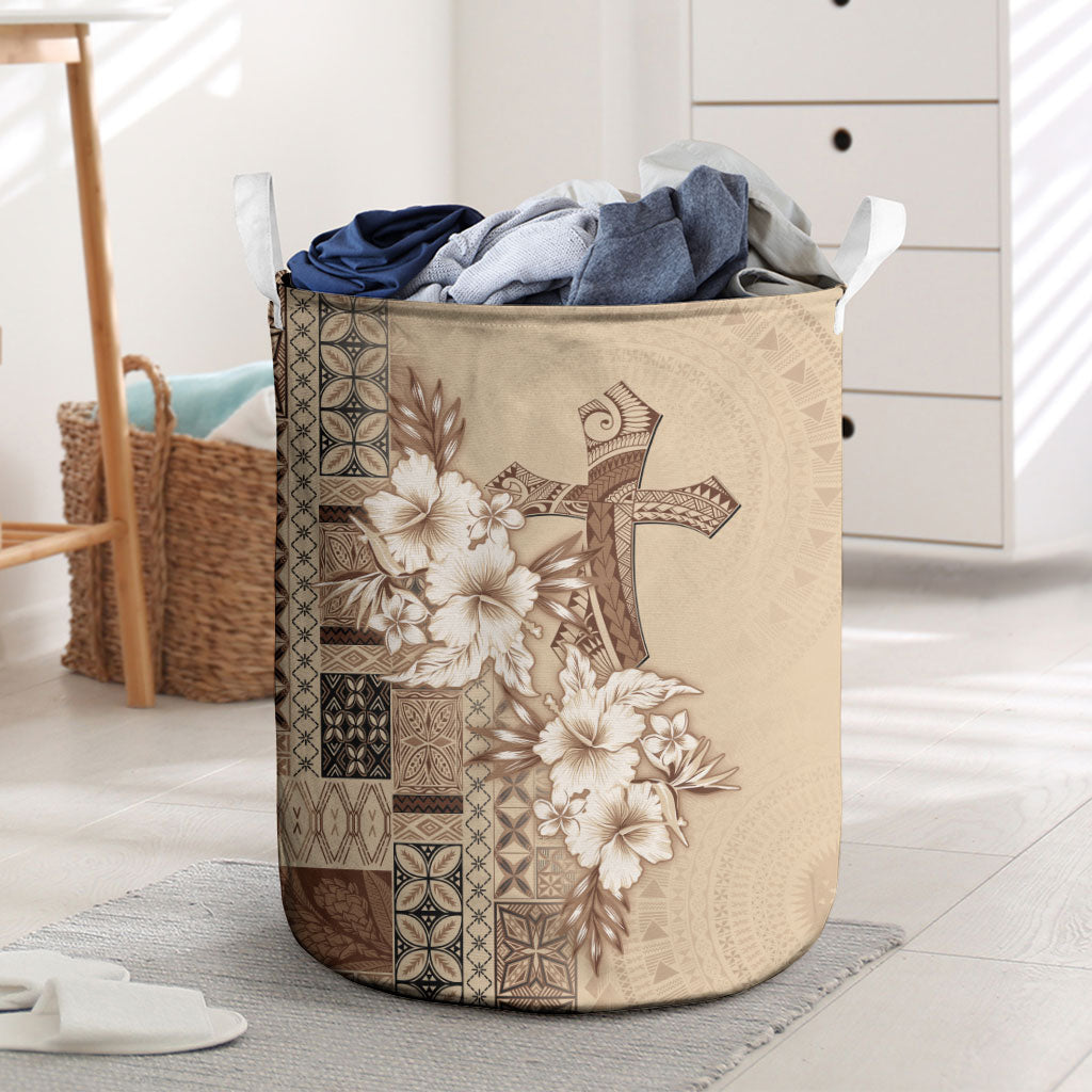 Samoa AIGA Mamanu Siapo Malu Motifs Laundry Basket
