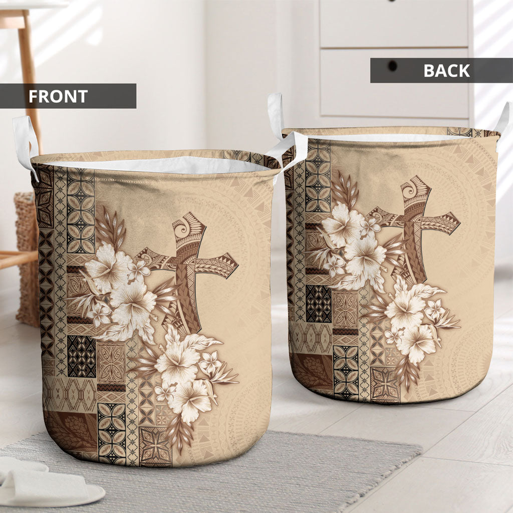 Samoa AIGA Mamanu Siapo Malu Motifs Laundry Basket