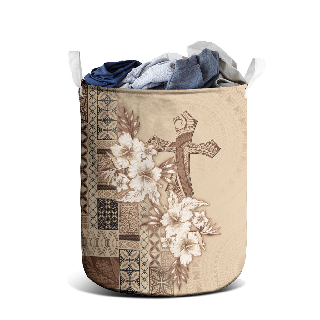 Samoa AIGA Mamanu Siapo Malu Motifs Laundry Basket