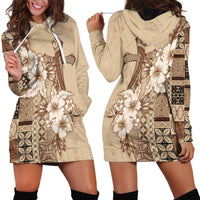 Samoa AIGA Mamanu Siapo Malu Motifs Hoodie Dress
