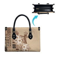 Samoa AIGA Mamanu Siapo Malu Motifs Leather Bag