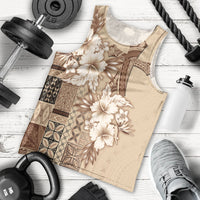 Samoa AIGA Mamanu Siapo Malu Motifs Men Tank Top