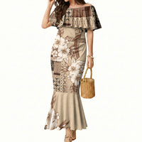Samoa AIGA Mamanu Siapo Malu Motifs Mermaid Dress