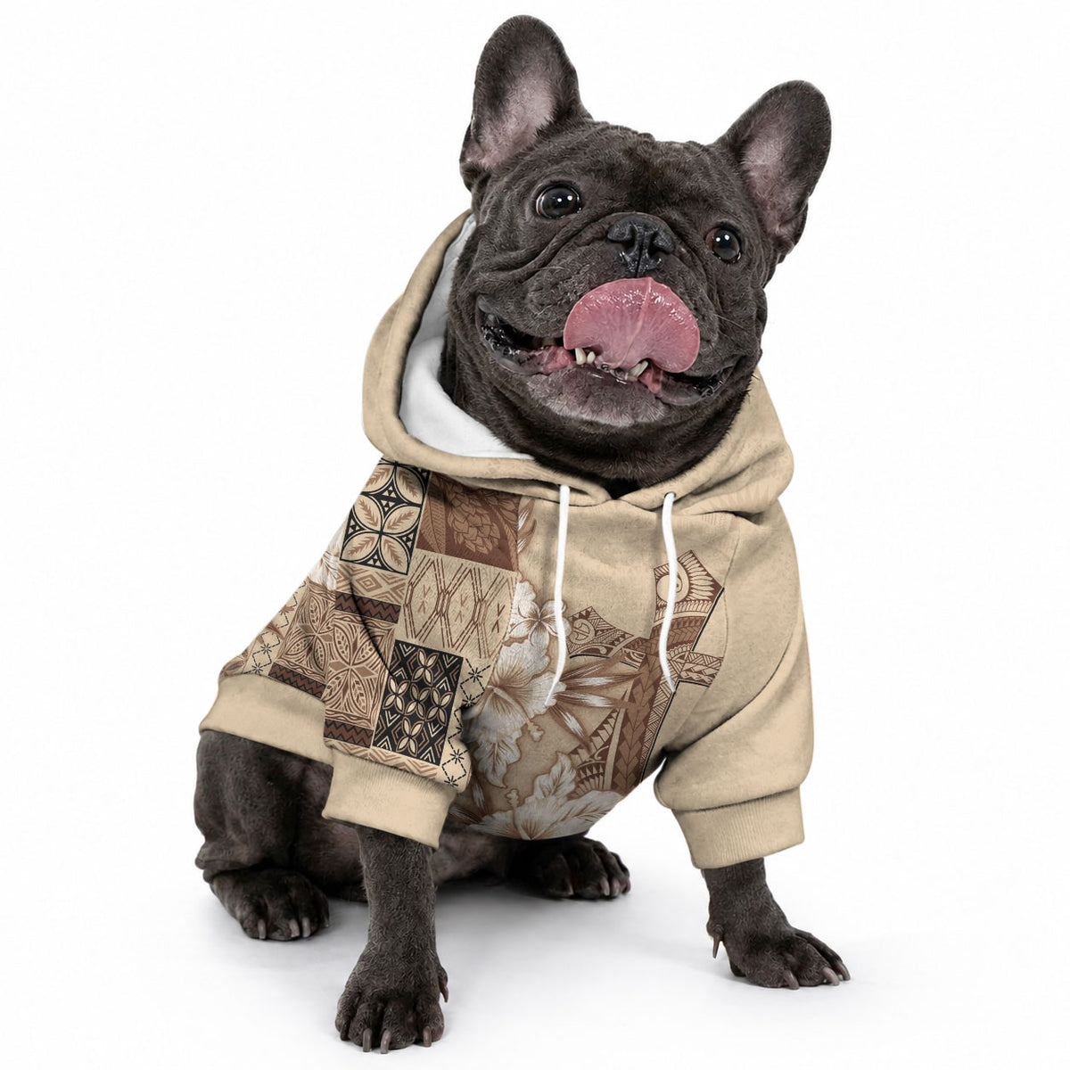 Samoa AIGA Mamanu Siapo Malu Motifs Pet Hoodie
