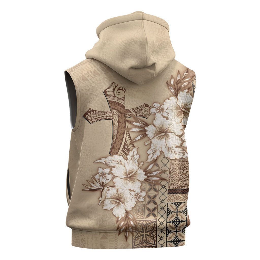 Samoa AIGA Mamanu Siapo Malu Motifs Sleeveless Hoodie