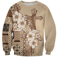 Samoa AIGA Mamanu Siapo Malu Motifs Sweatshirt