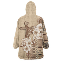 Samoa AIGA Mamanu Siapo Malu Motifs Wearable Blanket Hoodie