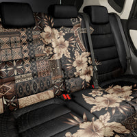 Samoa AIGA Mamanu Siapo Malu Motifs Back Car Seat Cover Black Ver