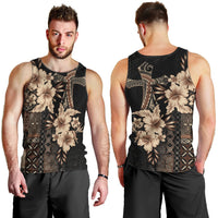 Samoa AIGA Mamanu Siapo Malu Motifs Men Tank Top Black Ver