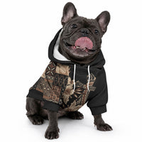 Samoa AIGA Mamanu Siapo Malu Motifs Pet Hoodie Black Ver
