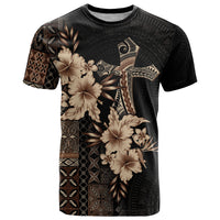 Samoa AIGA Mamanu Siapo Malu Motifs T Shirt Black Ver