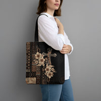 Samoa AIGA Mamanu Siapo Malu Motifs Tote Bag Black Ver