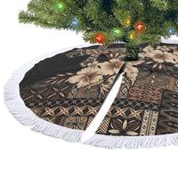 Samoa AIGA Mamanu Siapo Malu Motifs Tree Skirt Black Ver