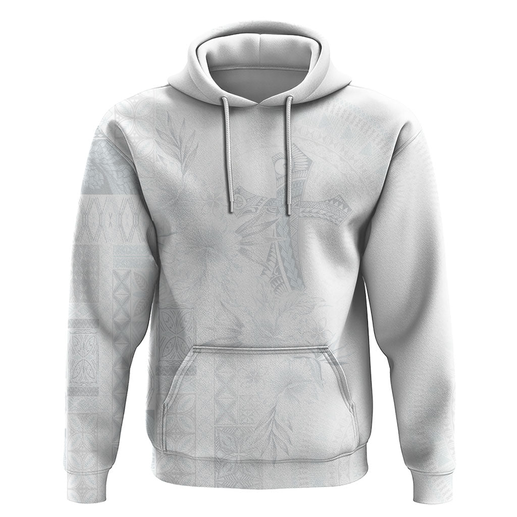 Samoa AIGA Mamanu Siapo Malu Motifs Hoodie Lotu a Tamaiti White Ver