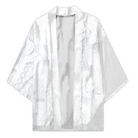 Samoa AIGA Mamanu Siapo Malu Motifs Kimono Lotu a Tamaiti White Ver