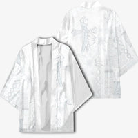Samoa AIGA Mamanu Siapo Malu Motifs Kimono Lotu a Tamaiti White Ver