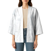 Samoa AIGA Mamanu Siapo Malu Motifs Kimono Lotu a Tamaiti White Ver