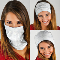 Samoa AIGA Mamanu Siapo Malu Motifs Neck Gaiter Lotu a Tamaiti White Ver