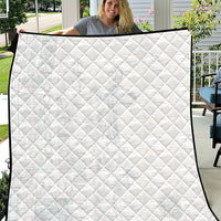 Samoa AIGA Mamanu Siapo Malu Motifs Quilt Lotu a Tamaiti White Ver