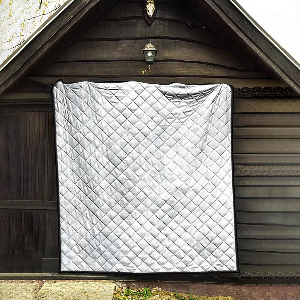 Samoa AIGA Mamanu Siapo Malu Motifs Quilt Lotu a Tamaiti White Ver