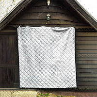 Samoa AIGA Mamanu Siapo Malu Motifs Quilt Lotu a Tamaiti White Ver