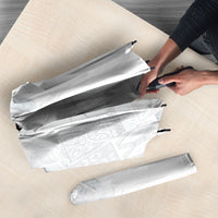 Samoa AIGA Mamanu Siapo Malu Motifs Umbrella Lotu a Tamaiti White Ver
